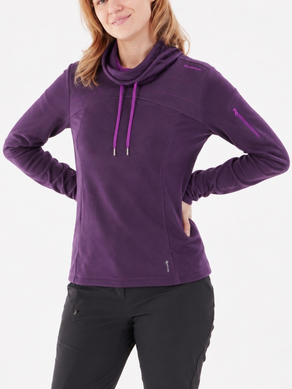 Quechua by Decathlon micro fleece funnel neck Sweater size medium